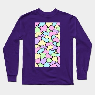 Pastel colorful Long Sleeve T-Shirt